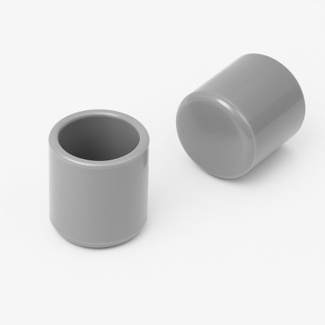 Knotter til stolben med gli, utvendig og rund Knotter til stolben med gli, utvendig og rund