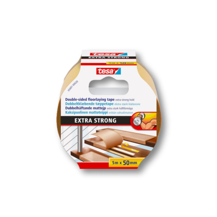 Teppetape, gulvtape for teppe, ekstra sterk