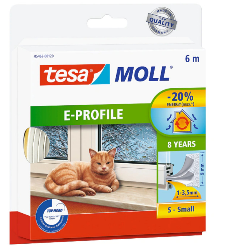 Beskyttelseslist i silikon, selvklebende
