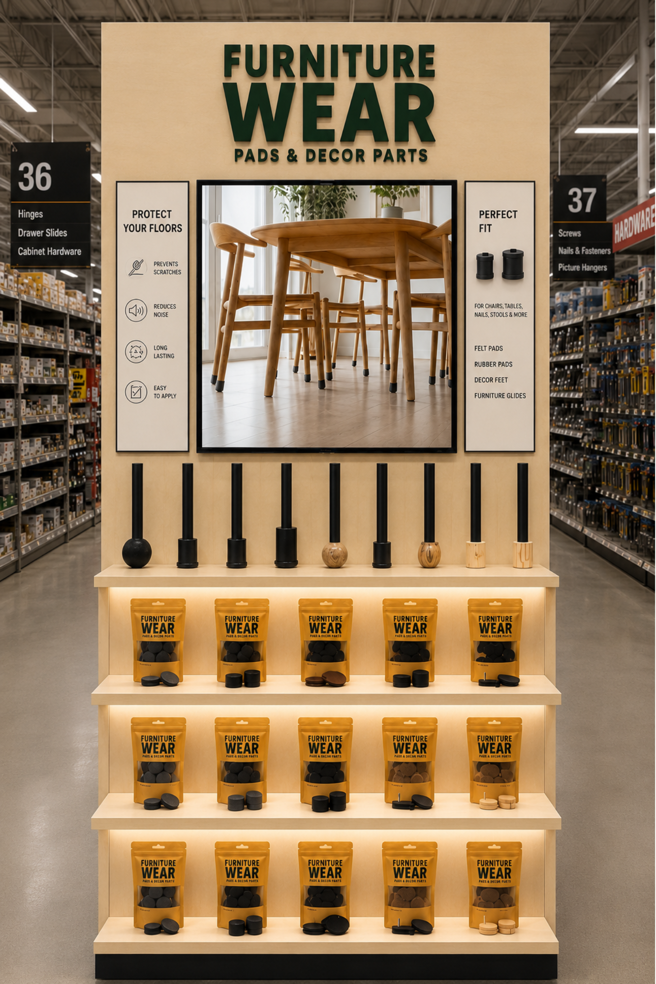 Produktutstilling for forhandlere